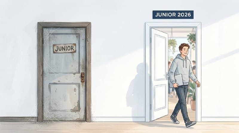 Профессия junior закрылась и открылась заново