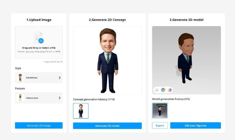 Фотографии превращаются в 3D-модели для печати